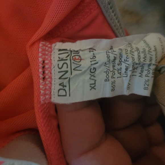Danskin Activewear Pink Sports Bra XL - Picture 4 of 4